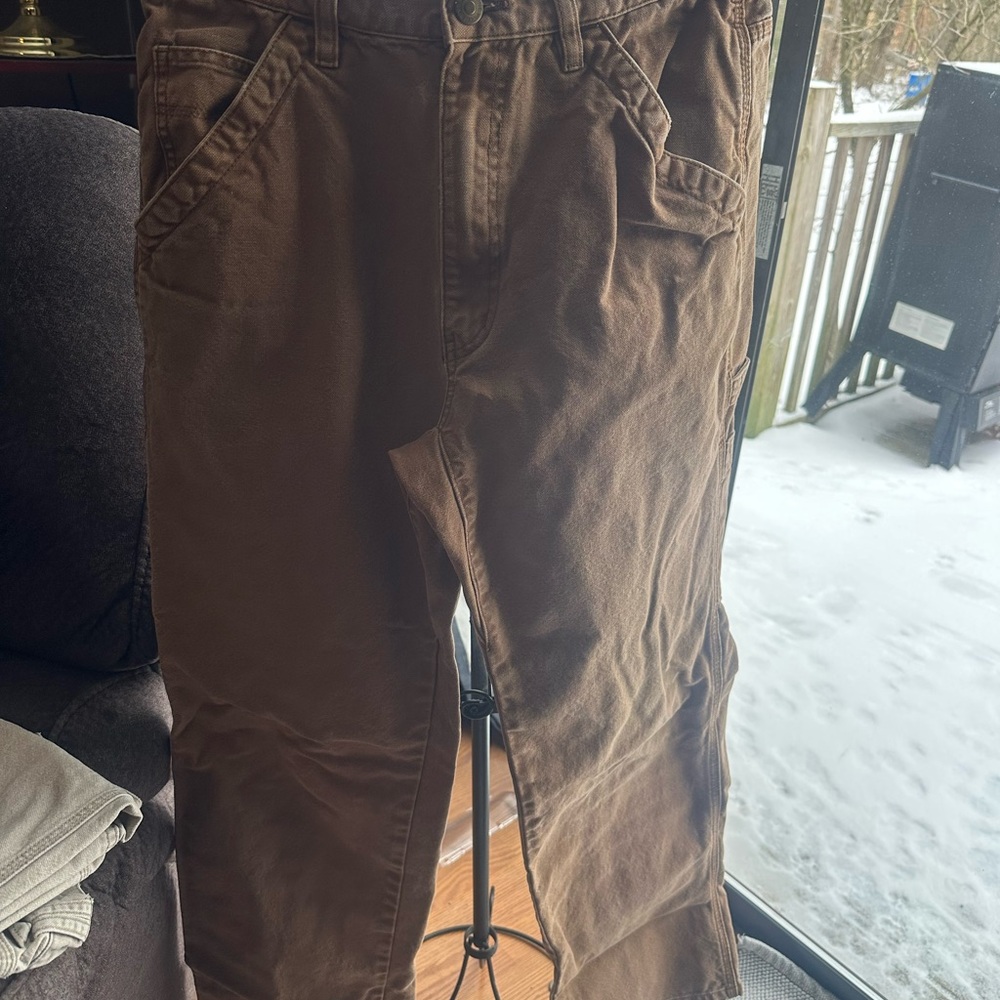 Wolverine Men's Brown Chinos with Utility Pockets